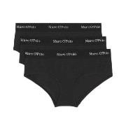 Marc O Polo Panty Truser 3P Svart bomull Small Dame