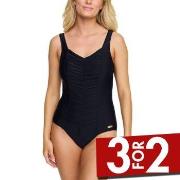 Damella 32212 Swimsuit Prothesis Pockets Svart 42 Dame