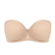 Freya BH Tailored Underwire Moulded Strapless Bra Beige G 75 Dame