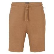 BOSS Rib Shorts Brun modal Large Herre