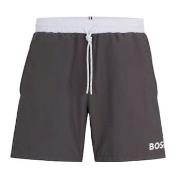 BOSS Badebukser Starfish Swim Shorts Grå polyester XX-Large Herre