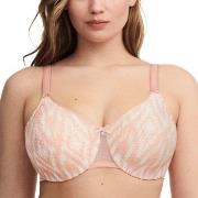 Chantelle BH C Magnifique Underwired Bra Hvit/Rosa E 85 Dame