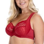 Miss Mary Jacquard And Lace Underwire Bra BH Rød C 75 Dame