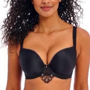 Freya BH Loveland UW Moulded Plunge Tshirt Bra Svart H 65 Dame