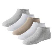 Schiesser Strømper 5P Men Sneaker Socks Mixed Str 43/46 Herre