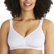 Swegmark BH Cotton Soft Moulded Cups Bra Hvit D 75 Dame