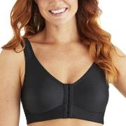 Swegmark BH Front Fastening CoolMax Moulded Soft Bra Svart F 85 Dame