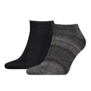 Calvin Klein Strømper 2P Men Shadow Sneaker Socks Svart One Size Herre