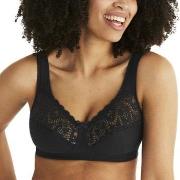 Swegmark BH True Beauty Fairtrade Soft Bra Svart bomull B 85 Dame