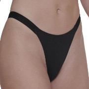 Sloggi Truser 3P GO Casual Tiny Tanga Svart bomull Large Dame