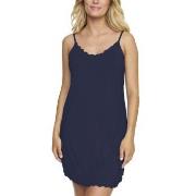 Damella Bamboo Nightdress Without Sleeves Marine Bambus Large Dame