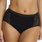 Damella Truser Brief 17860 Midi Svart bomull Large Dame