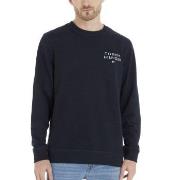 Tommy Hilfiger Original Logo Lounge Track Top Marine Small Herre