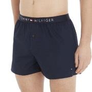 Tommy Hilfiger Cotton Woven Boxer Icon Marine Medium Herre