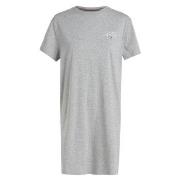 Tommy Hilfiger Half Sleeve Nightdress Lysgrå bomull X-Small Dame