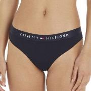 Tommy Hilfiger Truser Thongs Marine økologisk bomull X-Small Dame