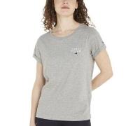 Tommy Hilfiger Original Lounge T Shirt Lysgrå Large Dame