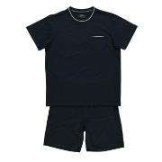 Topeco Mens Bamboo Pyjama Marine Small Herre