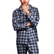 Topeco Mens Cotton Pyjama Marine bomull Small Herre