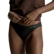 Calvin Klein Truser Invisibles Cotton Bikini Briefs Svart Small Dame