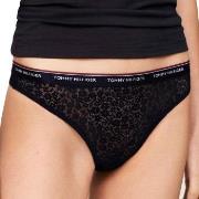 Tommy Hilfiger Truser 3P Premium Essentials Lace Thong Multi-colour-2 ...