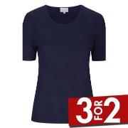 Damella Bamboo  31302 T-Shirt Marine Bambus XX-Large Dame