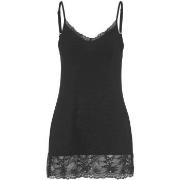 Damella Lace Camisole Svart viskose 40 Dame