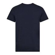 Dovre O Neck T Shirt Marine Medium Herre