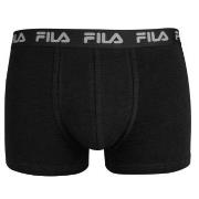 FILA 2P Cotton Boxers Svart bomull X-Large Herre