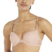 Calvin Klein BH Sheer Marquisette Push Up Bra Lysrosa B 80 Dame