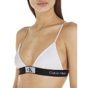 Calvin Klein BH CK96 Triangle Bra Hvit bomull Small Dame