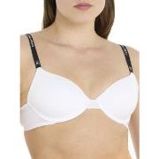 Calvin Klein BH CK96 T-Shirt Bra Hvit bomull B 80 Dame