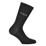 FILA Strømper 3P Lifestyle Plain Socks Svart Str 43/46