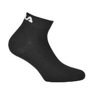 FILA Strømper 3P Quarter Plain Socks Svart Str 43/46