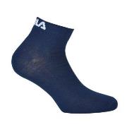 FILA Strømper 3P Quarter Plain Socks Marine Str 43/46