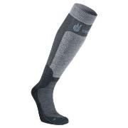 Seger Strømper Byggmark Mid Compression Sock Svart/Grå Str 37/39