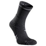 Seger Strømper Running Mid Wool Sock Svart Str 34/36