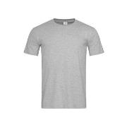 Stedman Classic-T Fitted For Men Grå bomull X-Large Herre