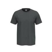 Stedman 4P Comfort Men T-shirt Grå bomull Medium Herre