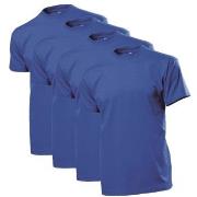 Stedman 4P Comfort Men T-shirt Royalblå bomull 5XL Herre