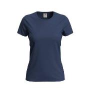 Stedman Comfort-T Crew Neck T-shirt Marine bomull XX-Large Dame