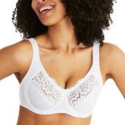 Swegmark BH Organic Cottton Bloom Wire Bra Hvit B 75 Dame