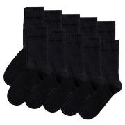 Björn Borg Strømper 10P Essential Ankle Socks Svart Str 41/45 Herre