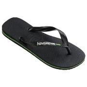 Havaianas Brasil Logo Svart Str 33/34