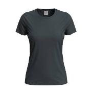 Stedman Classic Women T-shirt Antracit bomull Small Dame