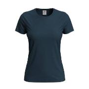 Stedman 4P Classic Women T-shirt Midnattsblå bomull Large Dame