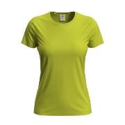 Stedman 4P Classic Women T-shirt Limegrønn bomull X-Large Dame