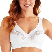 Swegmark BH Pure Grace Soft Bra Hvit polyamid B 75 Dame