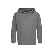 Stedman Hooded Sweatshirt Unisex Grå bomull Medium