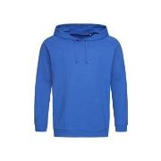 Stedman Hooded Sweatshirt Unisex Royalblå bomull Small